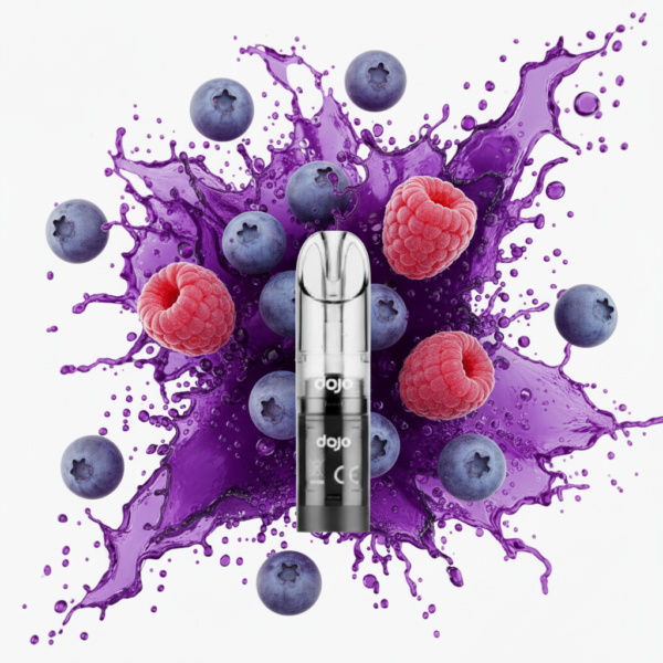 Dojo 2000 GO Zamjenski pod 4ml 20mg 3 Blueberry Sour 2K
