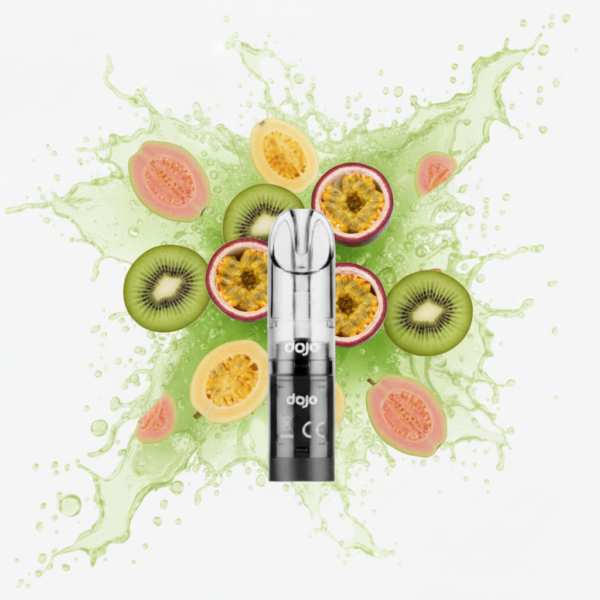 Dojo 2000 GO Zamjenski pod 4ml 20mg 11 Kiwi Passion Fruit Guava 2K