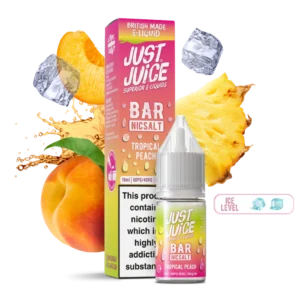 Just Juice Bar - Tropical Peach 10ml 1 Just Juice Bar - Tropical Peach 10ml - Image 1