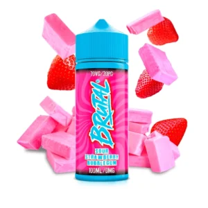 Brutal by Just Juice - Sour Strawberry Bubblegum 120ml 1 Brutal by Just Juice - Sour Strawberry Bubblegum 120ml - Image 1