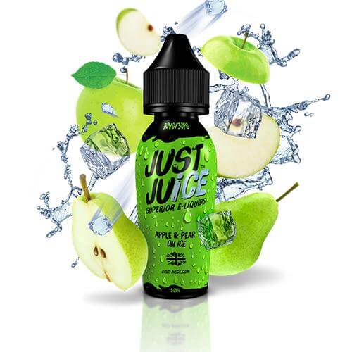 just juice apple amp pear on ice 50ml shortfill