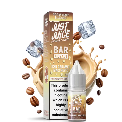 just juice bar nic salt iced caramel