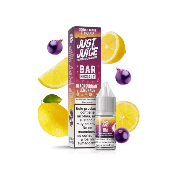 just juice bar salts blackcurrant lemonade 10ml 160572