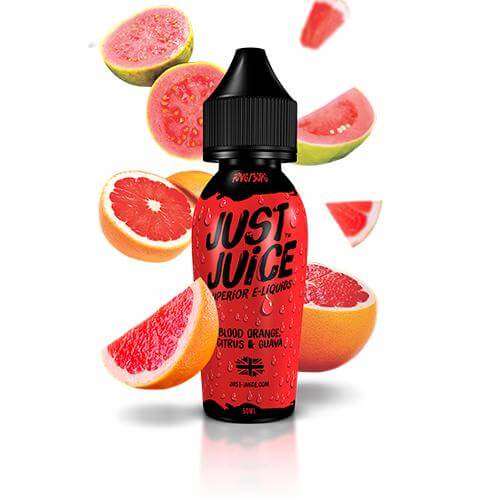 just juice blood orange citrus amp guava 50ml shortfill