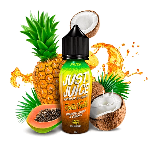 just juice exotic fruits papaya pineapple amp coconut 50ml