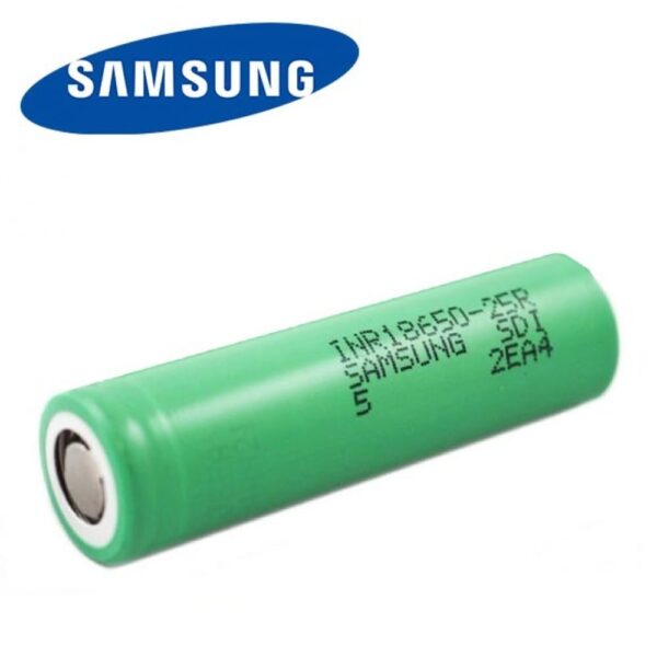 samsung 25r 2500mah 20amp 1
