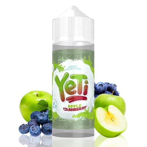 yeti ice cold apple cranberry 100ml