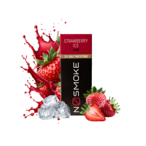 No Smoke Strawberry Ice NicSalt 10ml - Image 1