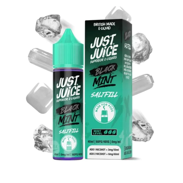 black mint saltfill 40ml box f
