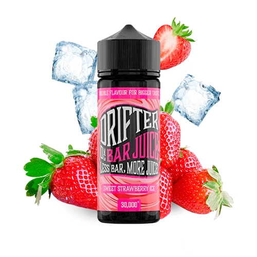 juice sauz drifter bar sweet strawberry ice 100ml 817838