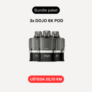 DOJO 6000 Pod - Bundle paket (3x Dojo 6000 Zamjenski pod 12ml)